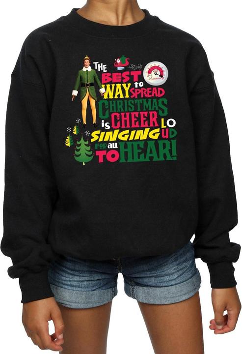 Produktbild Elf Christmas Cheer Sweatshirt Mädchen (116)