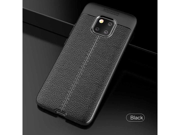 Produktbild Screenguard Huawei Mate 20 Pro Hülle Leather Design TPU Cover (Huawei Mate 20 Pro)