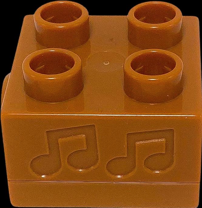 LEGO Pierre sonore - Jungle jungle 4 bruits (1 pièce) (10974)