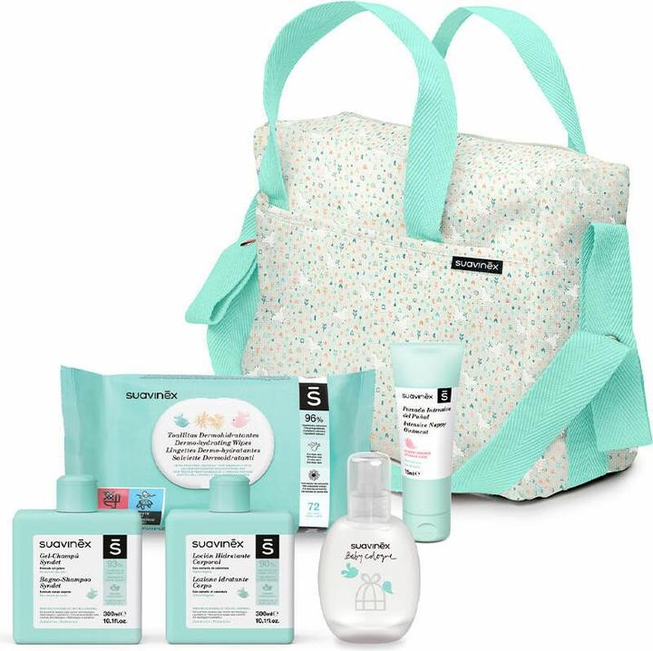 Suavinex BOLSO COSMÉTICA BEBÉ #MINT set 6 pz