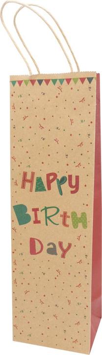 Produktbild Idena Flaschentasche B-Day 12x10x39cm FSC-Mix (Flaschentasche, 1 x)
