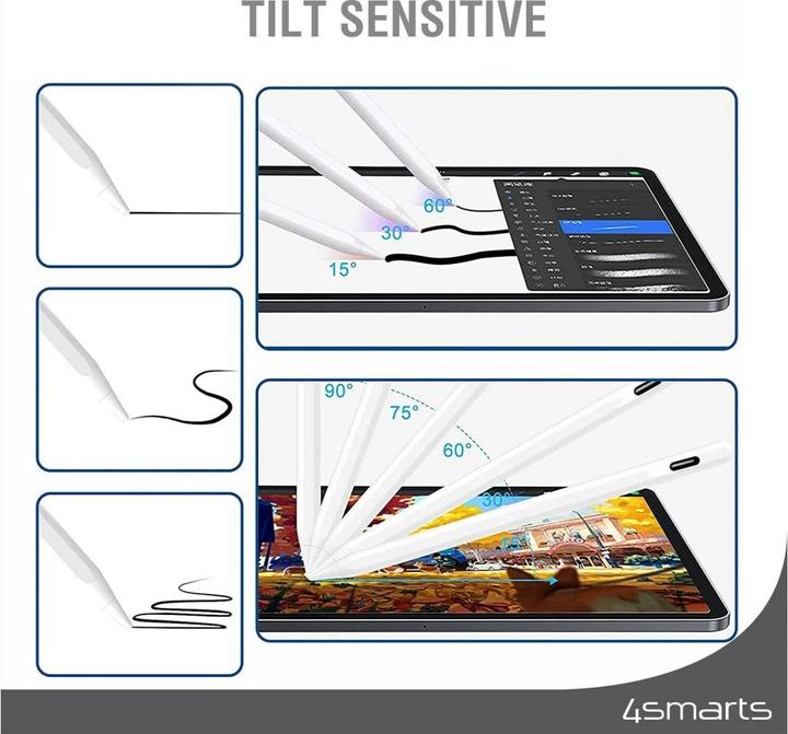 Produktbild 4smarts Ersatzspitzen für Apple Pencil (1.Gen./2.Gen.)