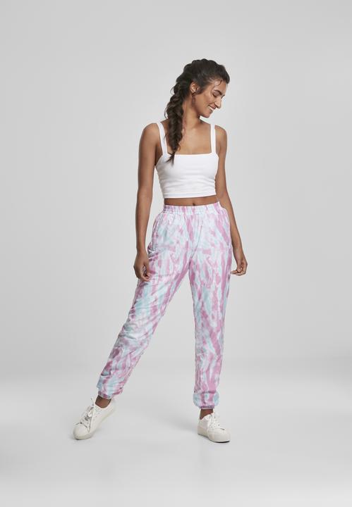 Actual product image Urban Classics Ladies Tie Dye Track Pants (S)