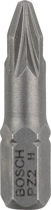 Actual product image Bosch Professional Zubehör Screwdriver bit extra-hard PZ 2, 25 mm, pack of 10, in blister pack (Cross Pozidriv PZ M2)