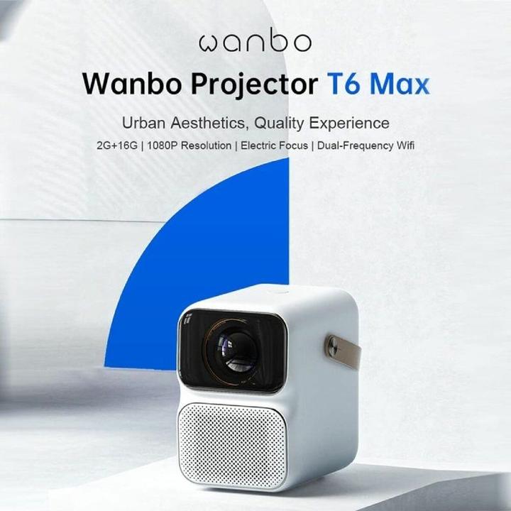 Actual product image Wanbo T6 Max (Full HD, 650 lm, 1.5 - 3:1)