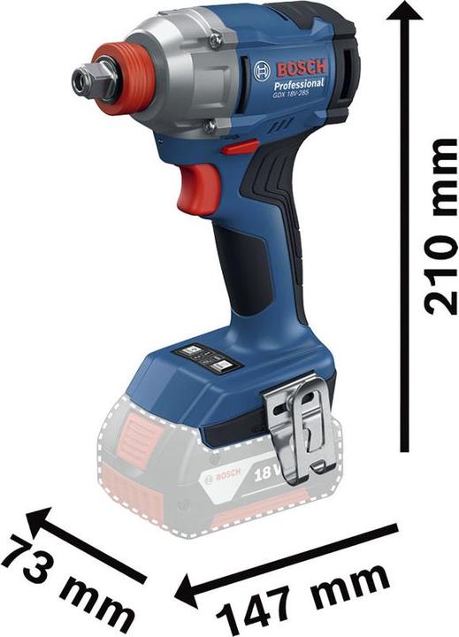 Actual product image Bosch Professional Accutoolkit 4-Toolkit 18V