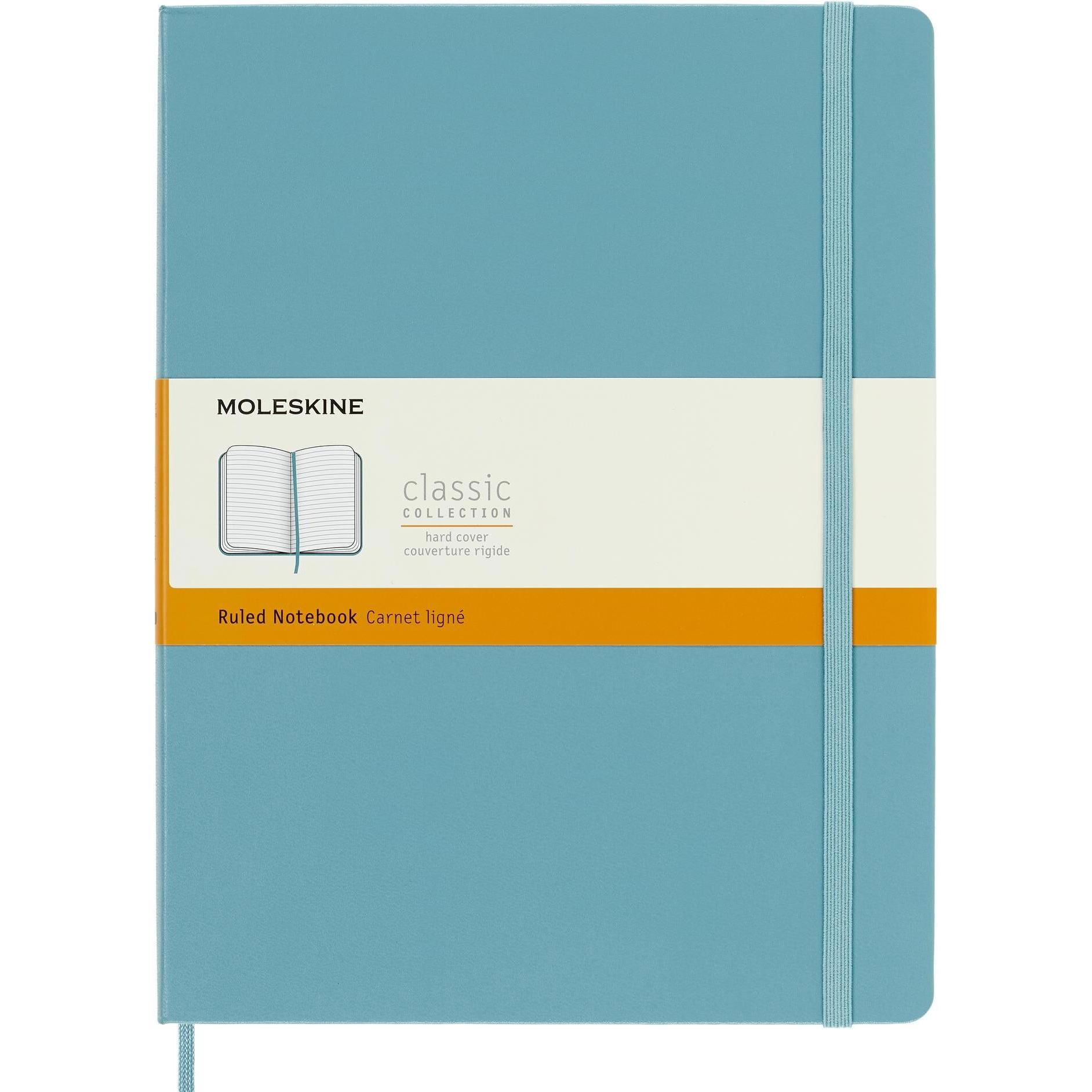 Moleskine, Heft + Block, Classic (19 x 25 cm, Liniert, Harter Einband)