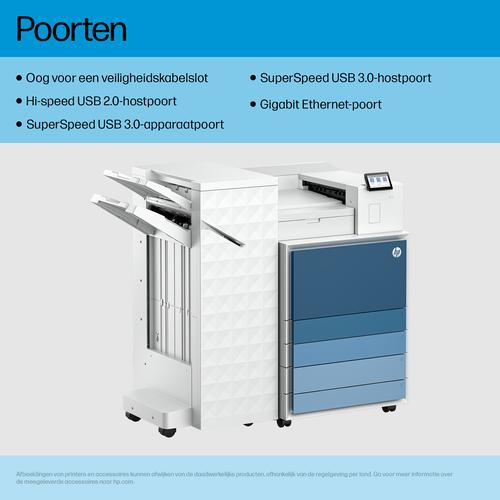 Produktbild HP LaserJet Enterprise 8501x+ Printer Eu (Laser, Schwarz-Weiss)