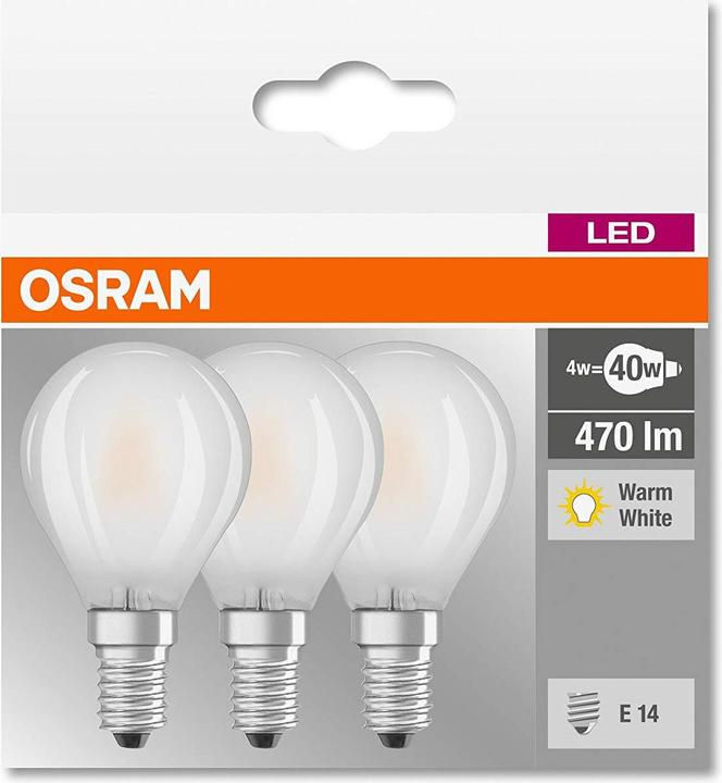 Image du produit Osram LED Base Classic P (E14, 470 lm, 3x)