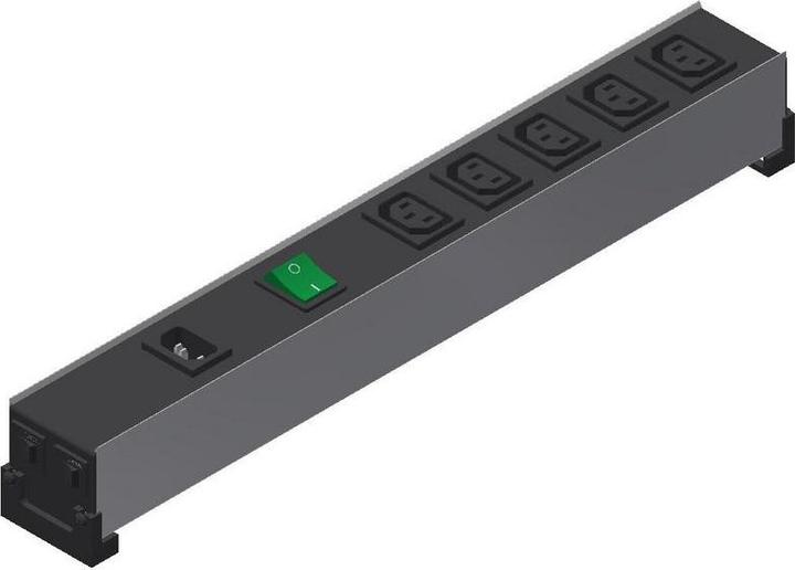 Image du produit Hammond IEC C13 4 Gang Power Distribution Unit, 10A, 100  240 V ac (4x)