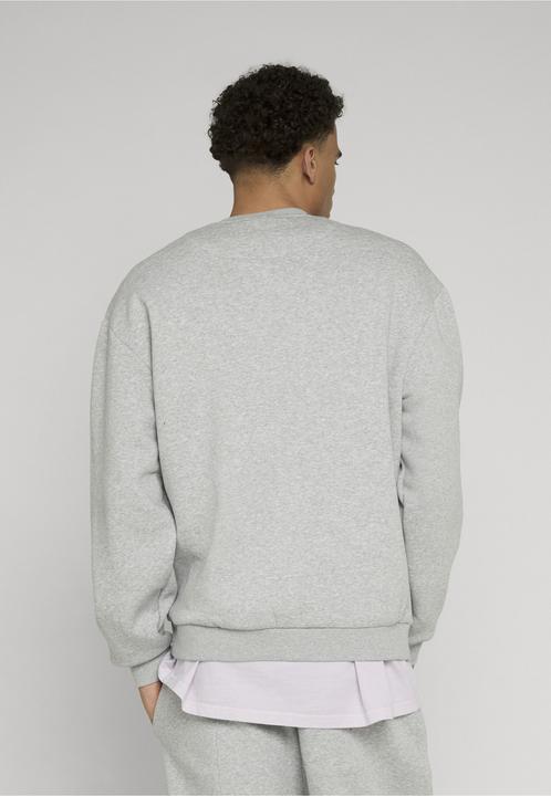 Actual product image Urban Classics Fluffy Crewneck heathergrey S (S)