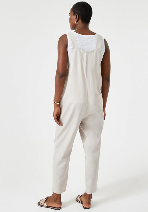 Actual product image Anne Weyburn Linen dungarees (42)