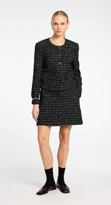 Actual product image Selected Femme Bouclé Mini Skirt (42)