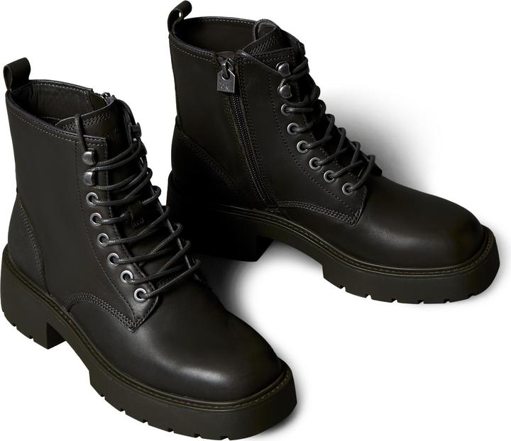 Actual product image Calvin Klein Chunky Lace Up Zip Boot (36)