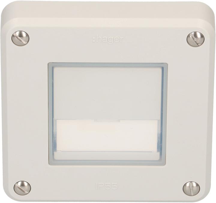 Actual product image Hager Pushbutton