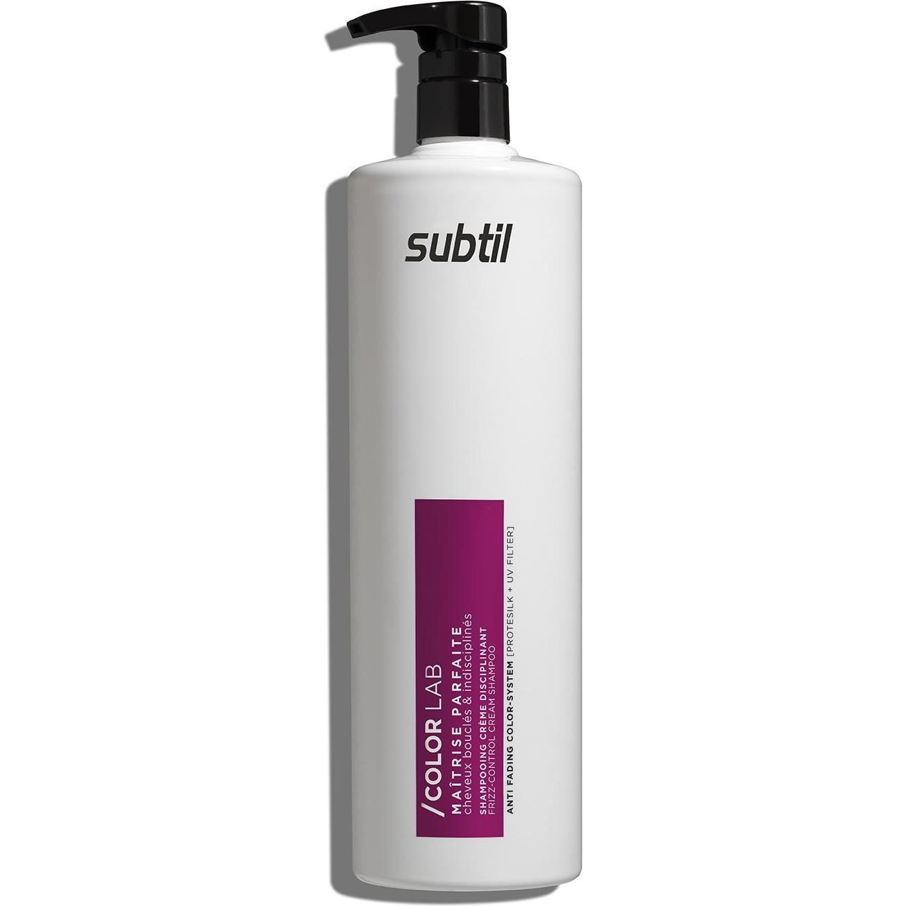 Subtil, Shampoo, Color Lab Care - Frizz Cream Shampoo 1000 ml (1000 ml, Flüssiges Shampoo)