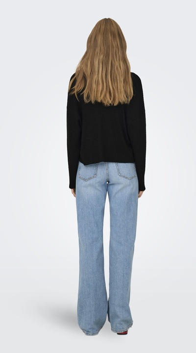 Produktbild Only Normal geschnitten Rundhals Tief angesetzte Schulter Top Top (S)