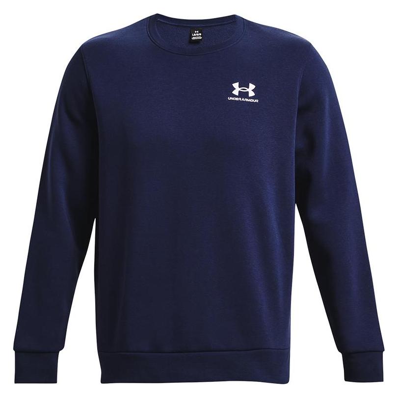 Under Armour, Herren, Pullover, Essential Fleece Crew Sweatshirt Herren, Blau, (Xxl)