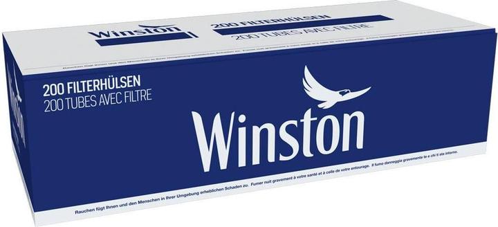 Winston Zigaretten Hülsen