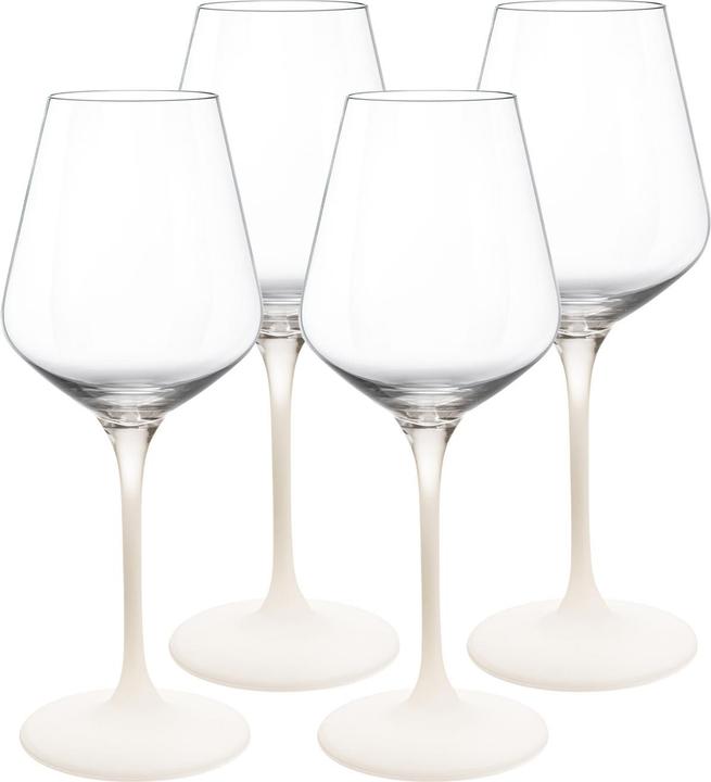 Actual product image Villeroy & Boch White wine glass, set of 4 Manufacture Rock blanc (38 cl, 4 Glasses, White wine glasses)