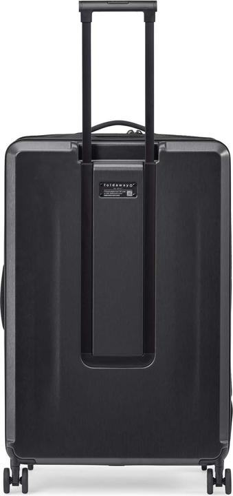 Immagine prodotto Senz Senx Foldable Large Check In Trolley, 95L, Pure Black (95 l)