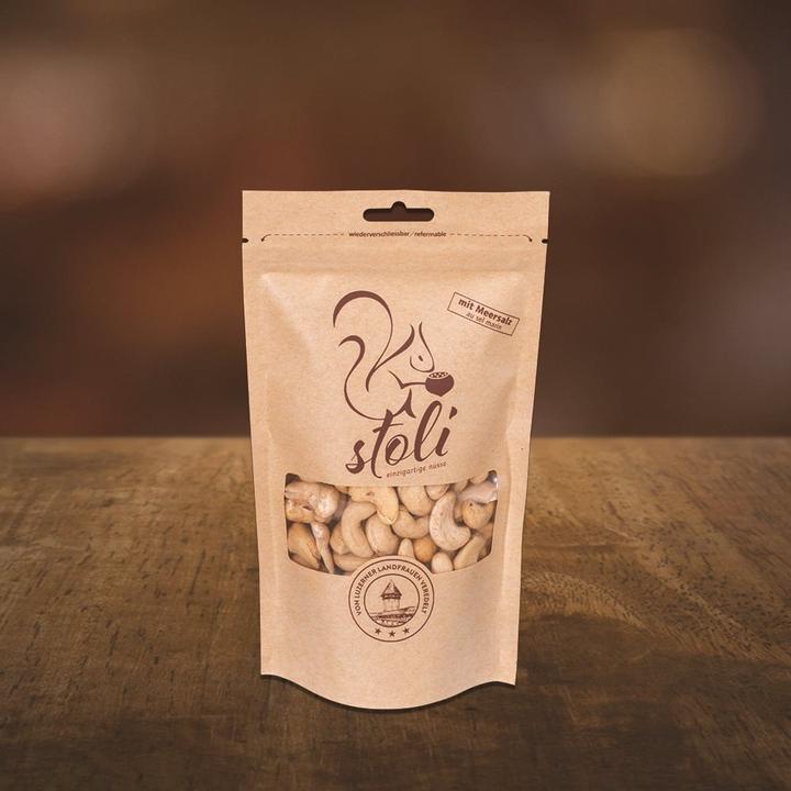 Produktbild Stoli Cashewnüsse mit Meersalz (200 g)