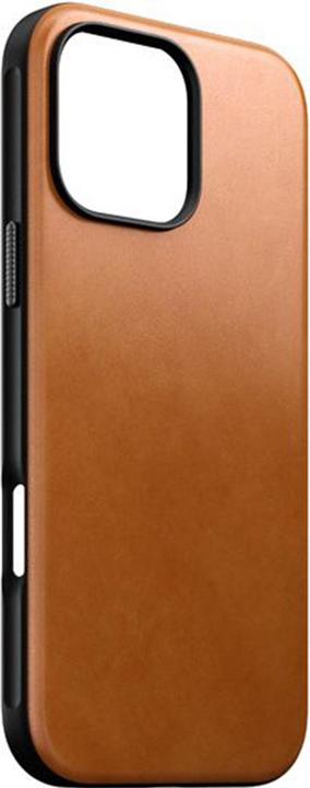 Actual product image Nomad Modern Leather Case iPhone 16 Pro Max English Tan-C (Apple iPhone 16 Pro Max)