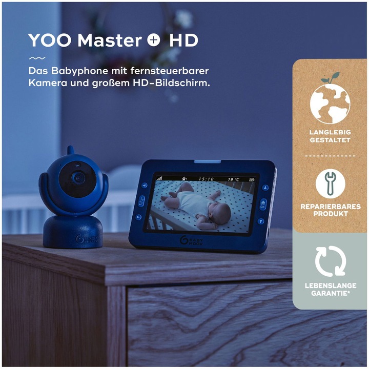 Immagine prodotto Babymoov Yoo Master Plus (Video e audio, 300 m)