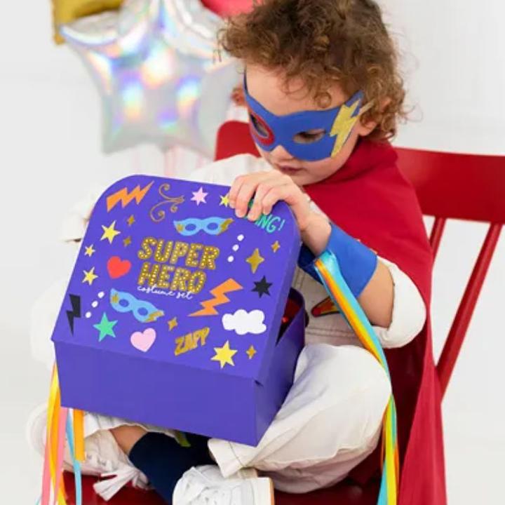 Produktbild Partydeco Costume Super Héros (6pcs)