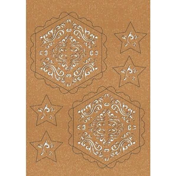 Ursus Papier-Deko Silhouetten-Orient kupf.