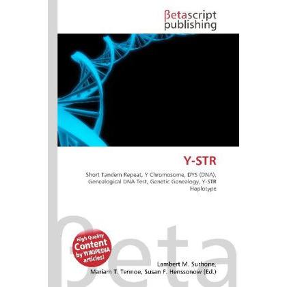 Y-STR, Fachbücher von Lambert M. Surhone, Miriam T. Timpledon, Susan F. Marseken