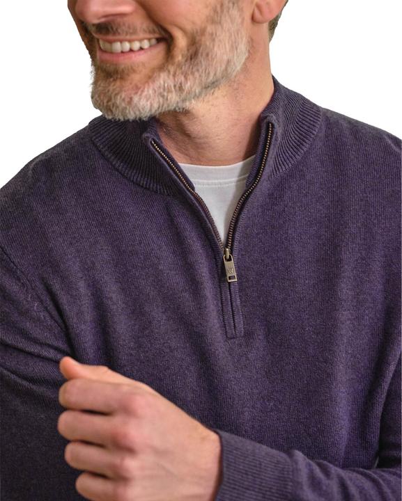 Produktbild Woolovers Pullover Reissverschluss Kaschmir (M)