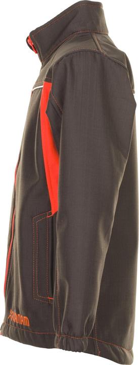 Actual product image Planam Junior softshell jacket olive/orange 146/152 (146)