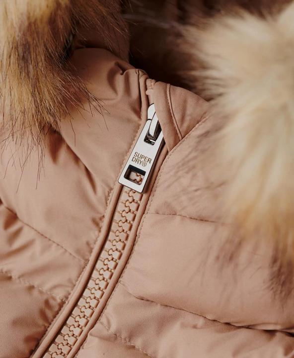 Produktbild Superdry daunenjacke id fuji faux fur (M)