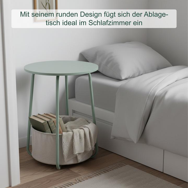 Image du produit Relaxdays Table d'appoint (40 x 40 x 50 cm)