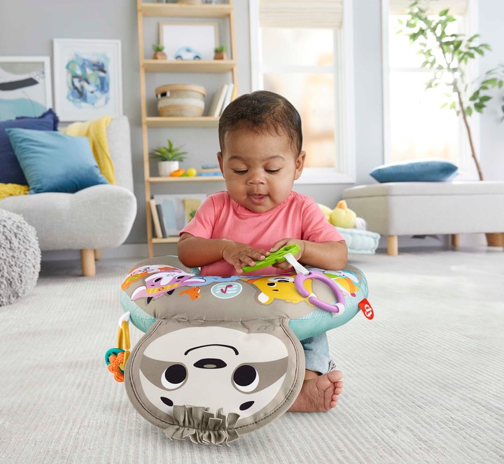 Actual product image Fisher-Price Music & Vibe Sloth Belly Wedge (German)
