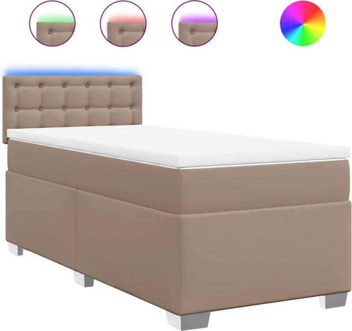 Actual product image vidaXL Boxspringbett (90 x 200 cm)