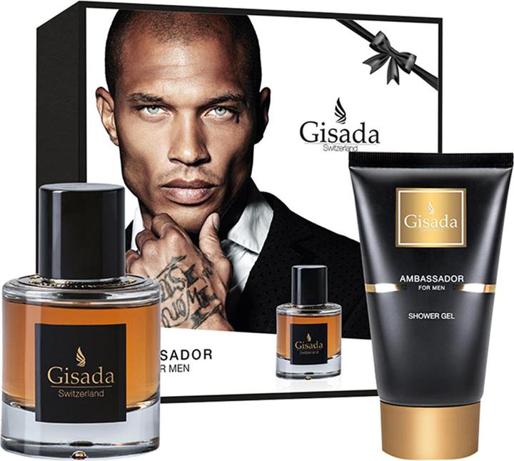Produktbild Gisada Ambassador Men Eau de Parfum 50 ml + Shower Gel 100 ml (Eau de Parfum, 150 ml)