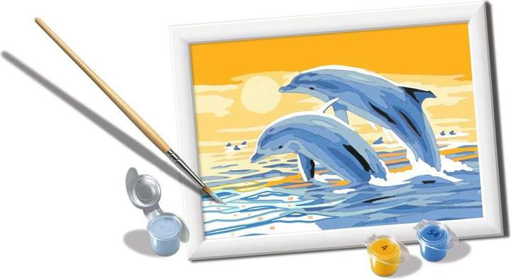 Produktbild Ravensburger CreArt Delightful Dolphins