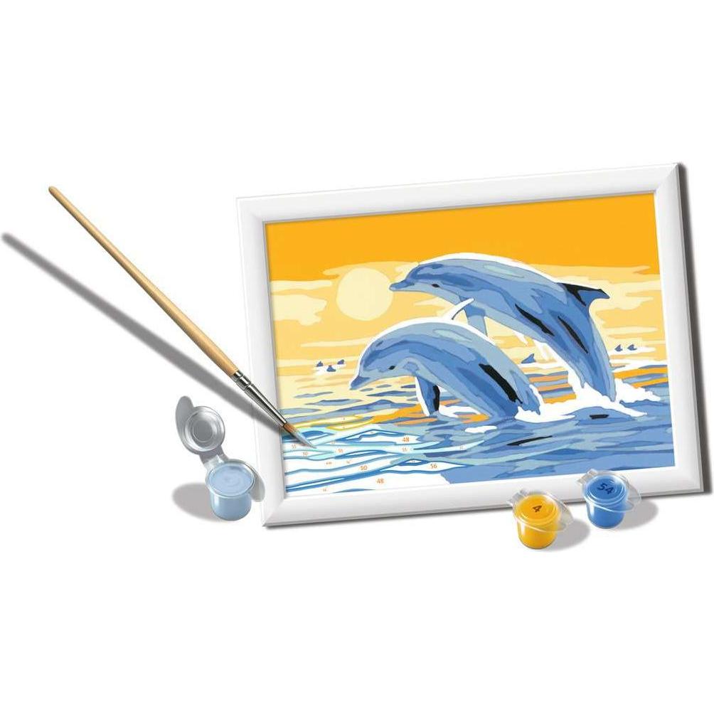 Thumbnail - Ravensburger CreArt Delightful Dolphins