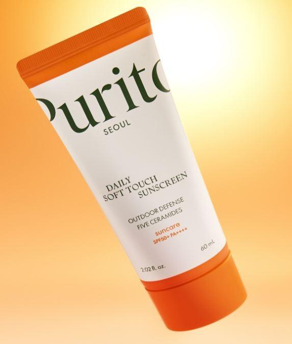 Productafbeelding Purito Daily Soft Touch (Zonnecrème gezicht, SPF 50+, 60 ml, 60 g)