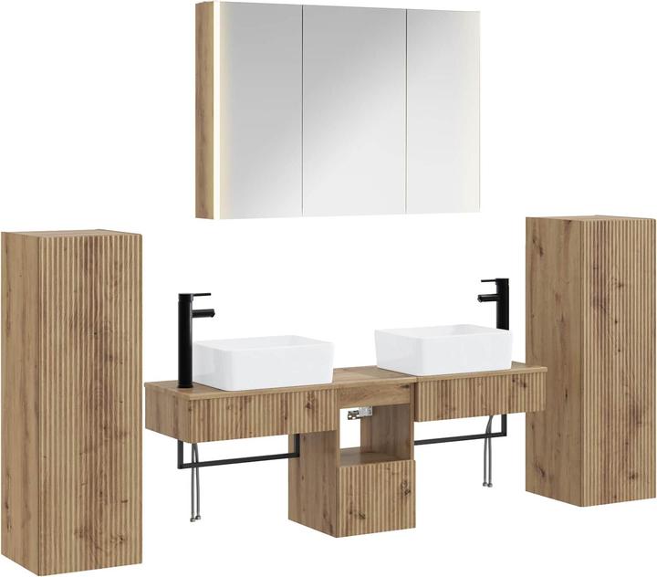 Produktbild vidaXL Badezimmermöbel-Set