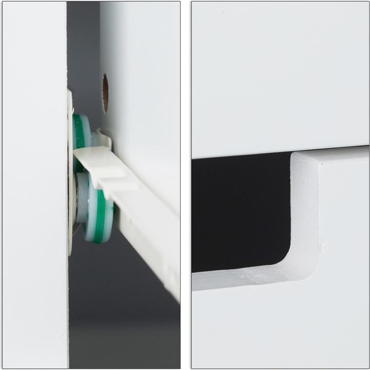 Actual product image Relaxdays Hallway Bench, 2 Drawers (87 cm)