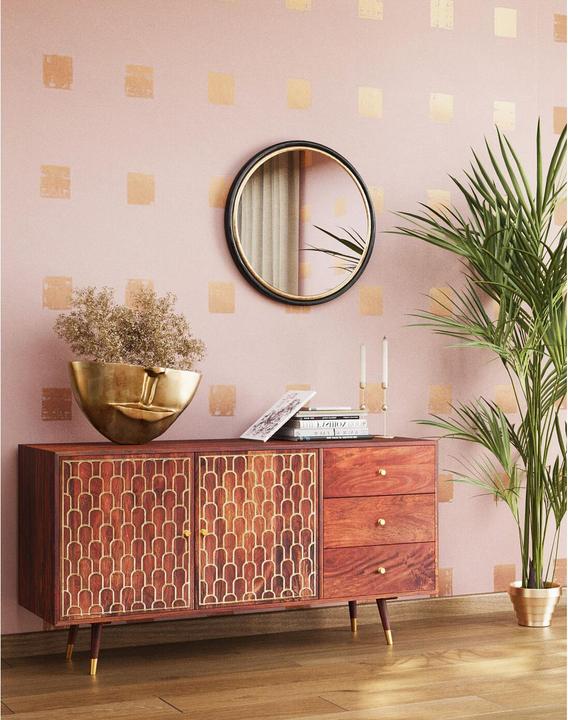 Produktbild Kare Design Vase Half Face Gold 46cm