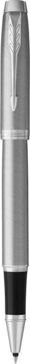 Produktbild Parker Pen Tintenroller IM Essential, Edelstahl C.C. Strichstärke: M, Strichfarbe: schwarz, Gehäuse aus Edehst (Edelstahl, 1 x)
