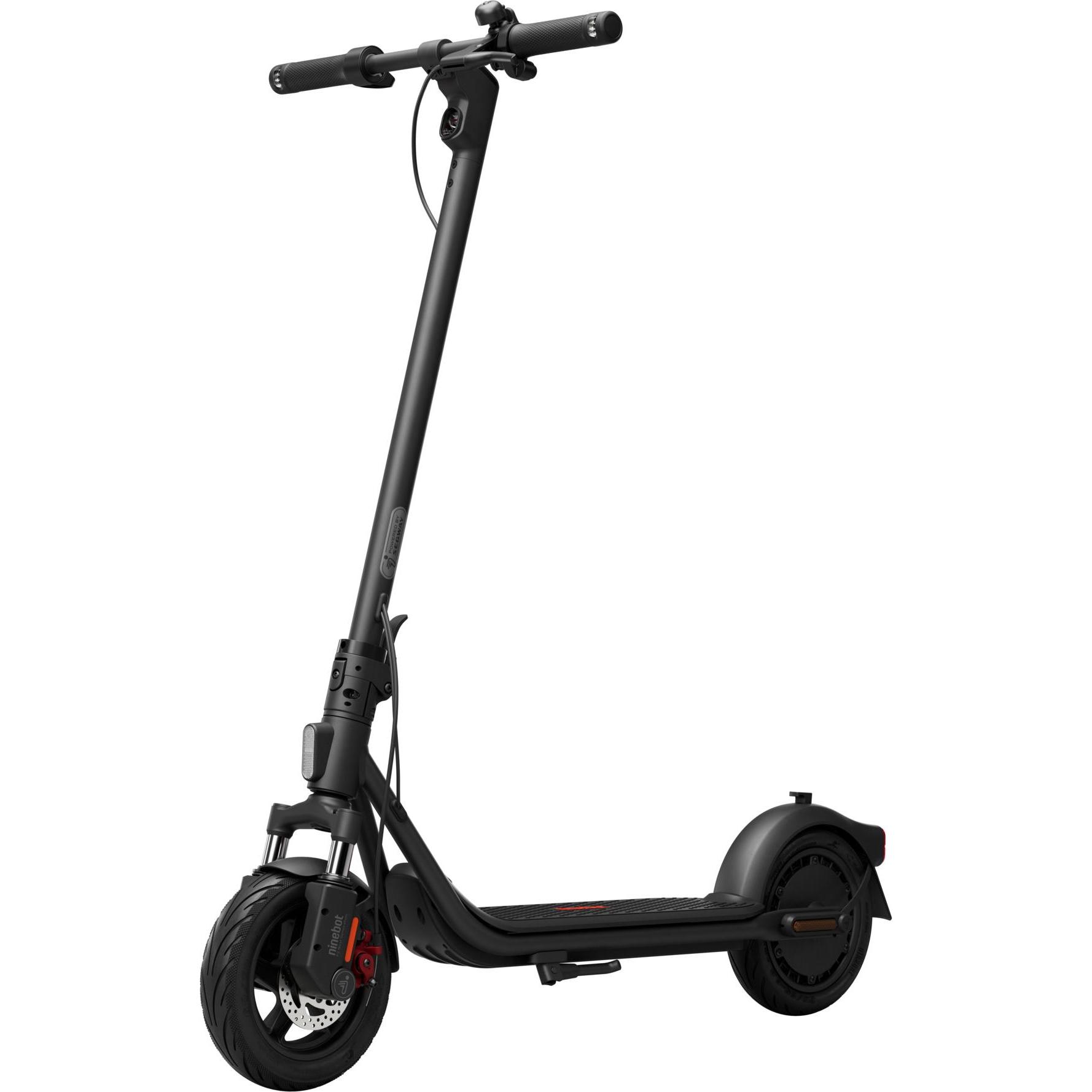 Segway-Ninebot Rosso/Nero Monopattino Elettrico, (20 Km/H, 55 Km, 400 W)