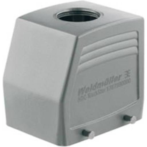 Weidmüller Staffa a croce dell'alloggiamento del gommino Alu IP66 1787990000, Cavo + Spina elettrica, Grigio