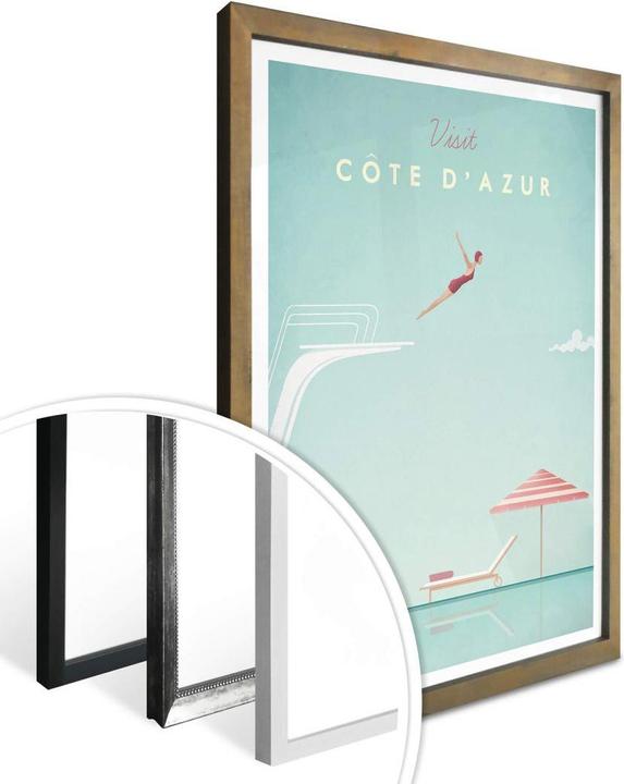 Image du produit Trenddeko Rivers - Côte d'Azur (60 x 80 cm)