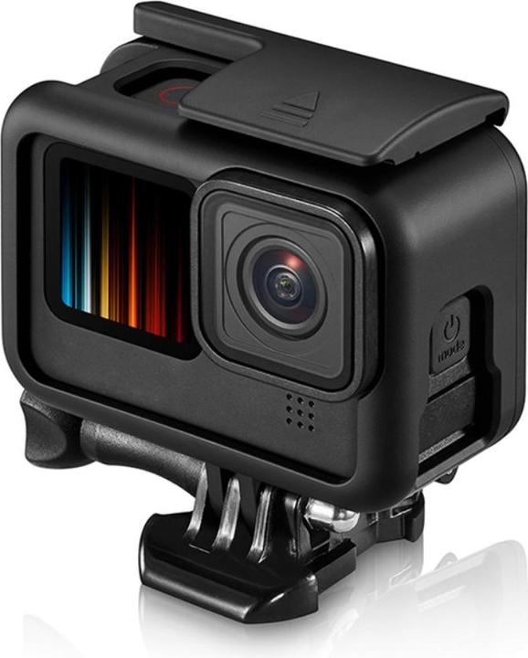 Image du produit Ueli Express Support pour GoPro Hero 12 / 11 / 10 / 9 Frame Extreme avec protection de l'objectif (GoPro Hero 11, GoPro Hero 9, GoPro Hero 12, GoPro Hero 13, GoPro Hero 10)