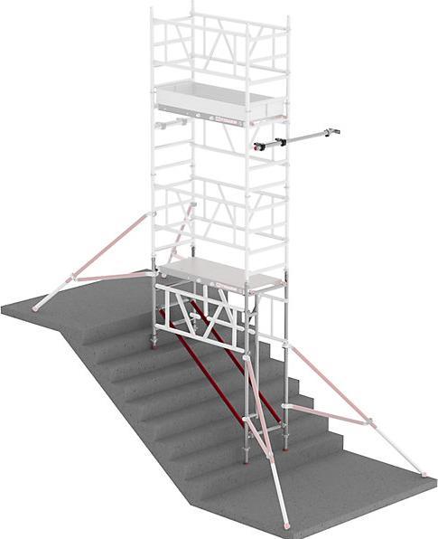 Actual product image Altrex MiTOWER STAIRS extension module, plus, for platform size 1.65 x 0.75 m. (Multi-purpose ladder, 300 cm)